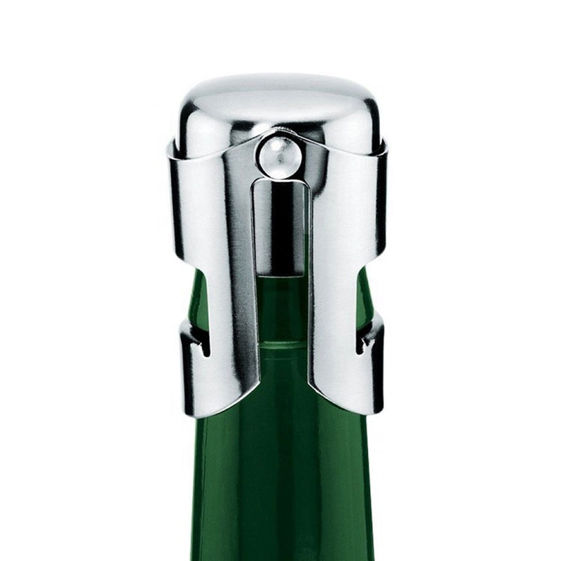 Dop Reutilizabil pentru Sticle, Techsuit Professional Stopper (CS01), Argintiu